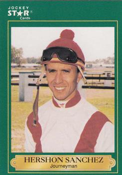 1991 Jockey Star Jockeys #173 Hershon Sanchez Front